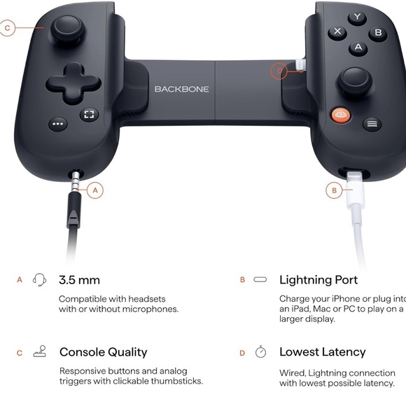 Backbone X Box iPhone New In Box - Picture 2 of 5